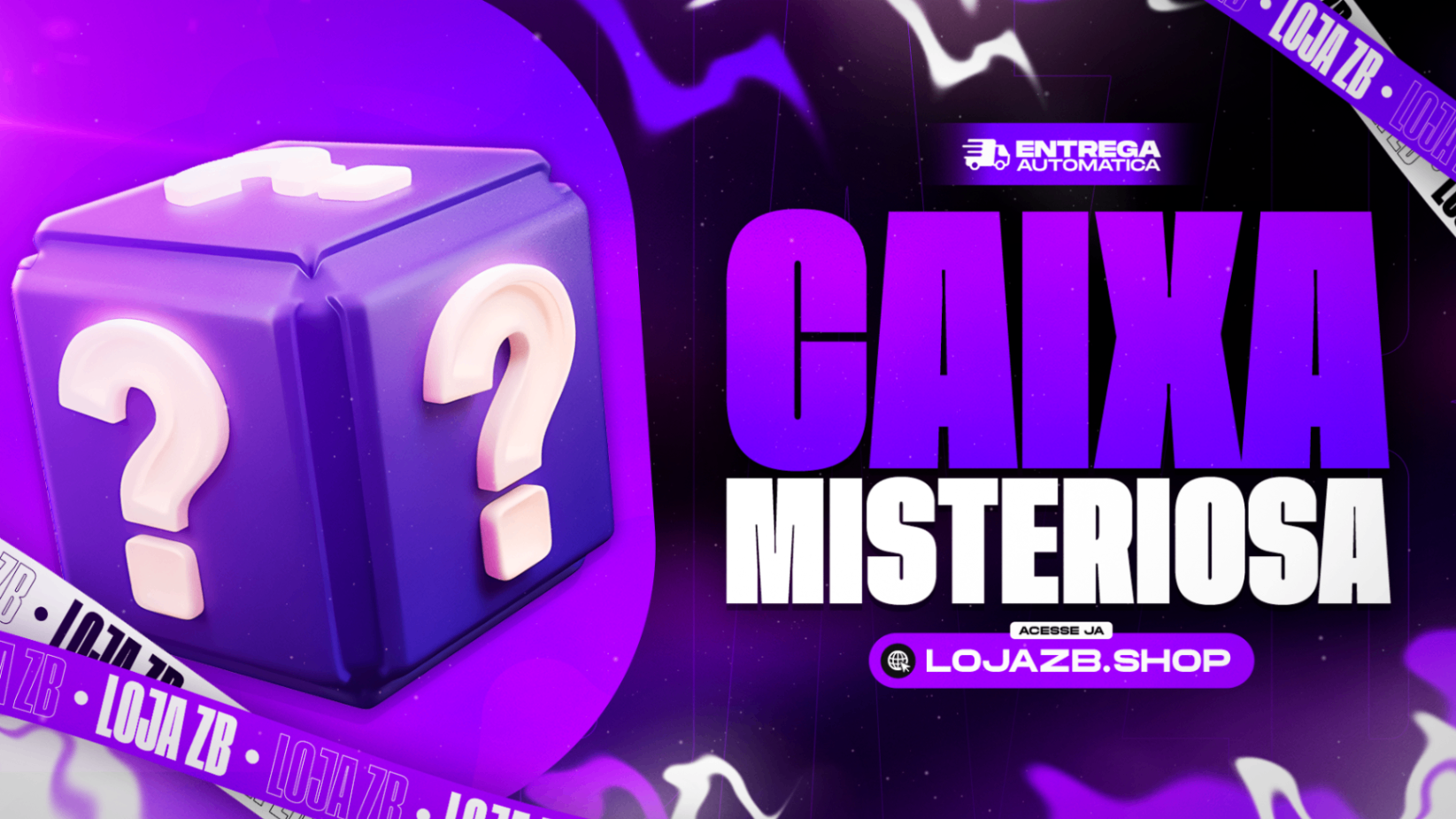 📦 CAIXAS MISTERIOSA - 100% DE GANHO