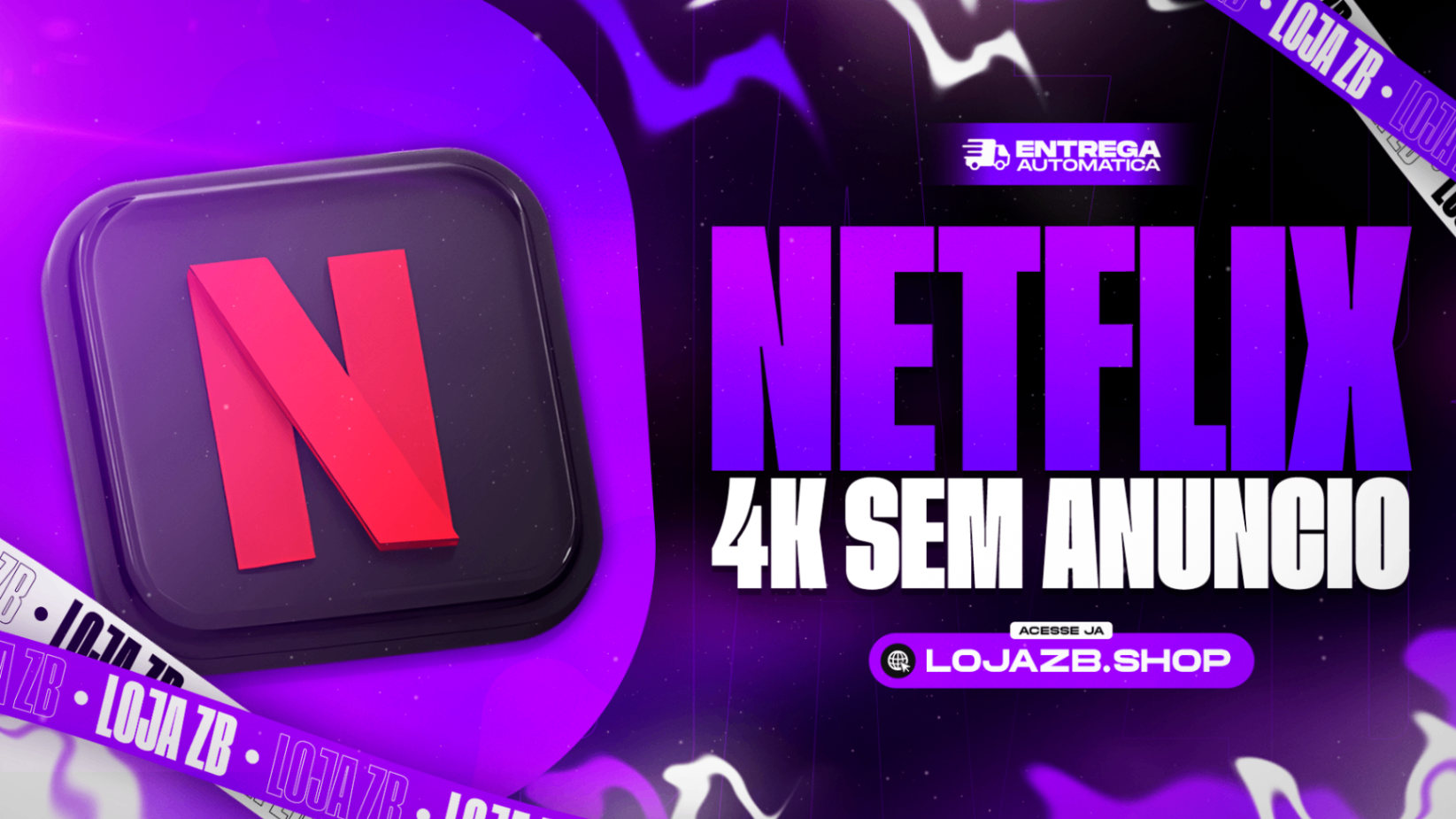 NETFLIX 4K (Sem anuncios)